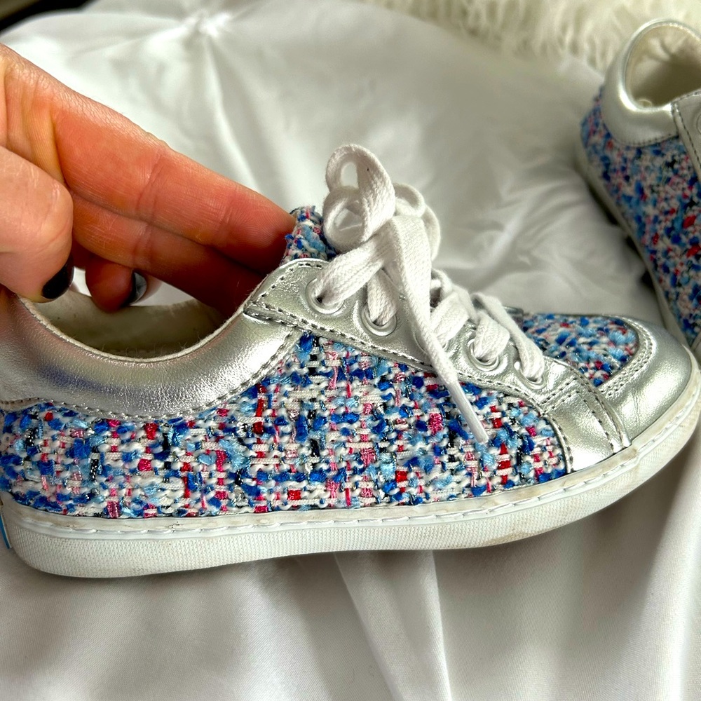 Janie and jack brand new beaded tennis shoe
